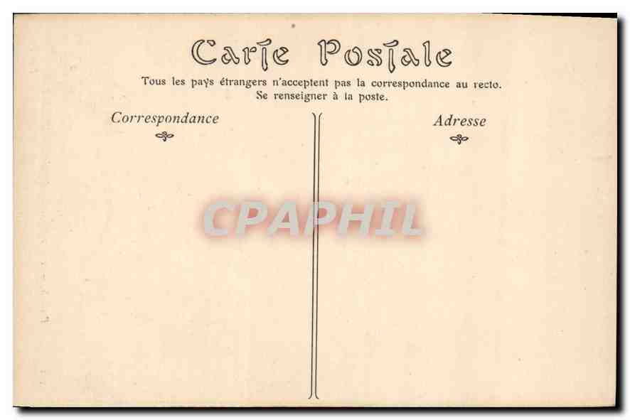 CPA Paris Eglise Saint Etienne du Mont la Nef  — Rückseite