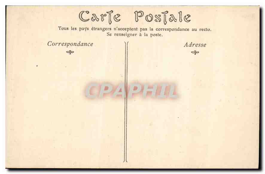 CPA Paris Le Dome de l'Hotel des Invalides  — Rückseite