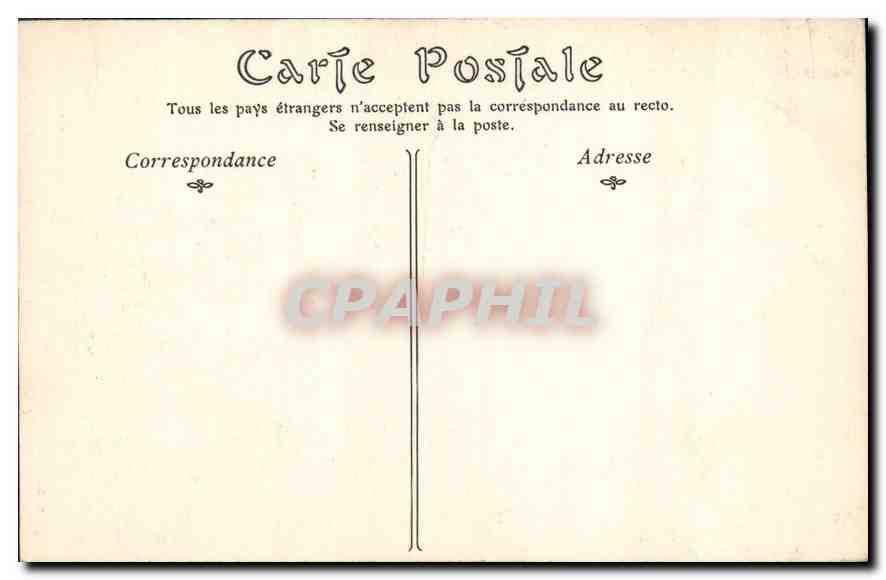 CPA Paris Notre Dame Cote nord Rue du Cloitre Notre Dame  — Rückseite