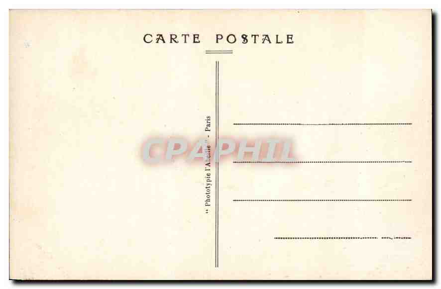 CPA Paris Le Trocadero et le Pont d'lena  — Rückseite