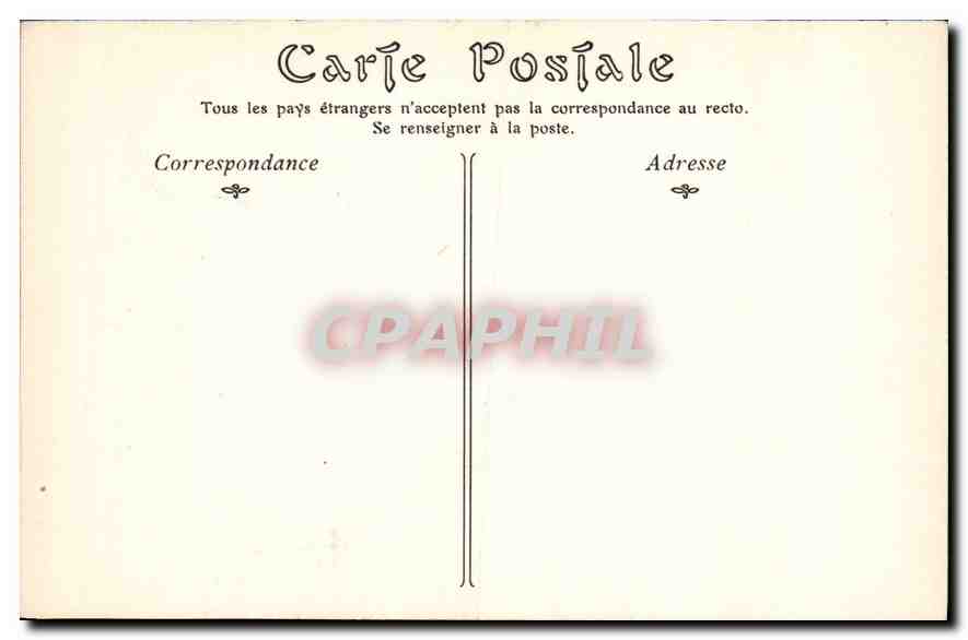 CPA Paris Notre Dame Base de la Fleche  — Verso
