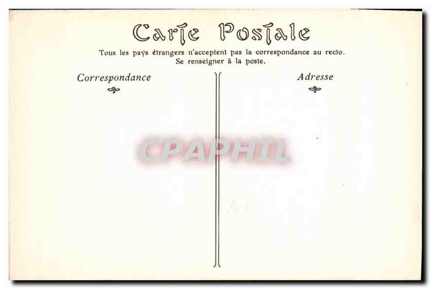 CPA Paris Notre Dame Contrefort de la Fleche  — Rückseite
