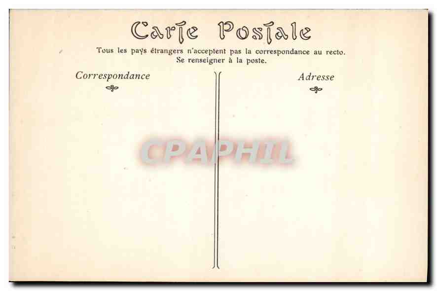 CPA Paris Notre Dame Pinacle de Contrefort de l'Abside  — Verso