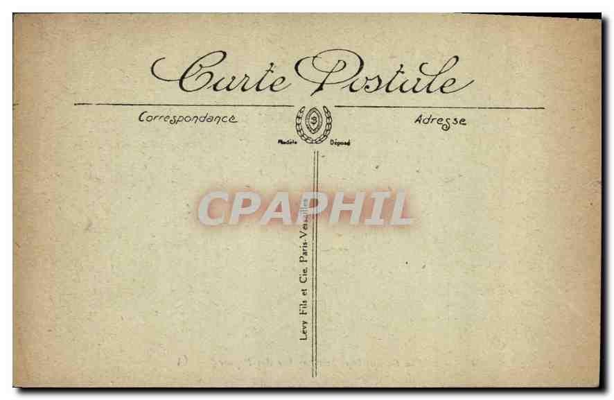CPA Paris Le Pont de la Concorde et la Chambre des Deputes Bateau — Verso