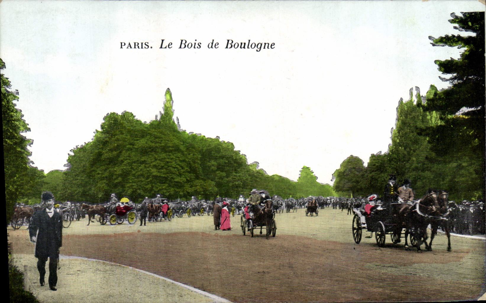 CPA Paris Le Bois de Boulogne 