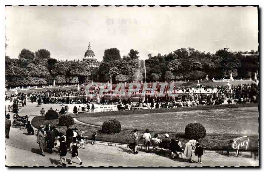 CPA Paris Le Jardin du Luxembourg 