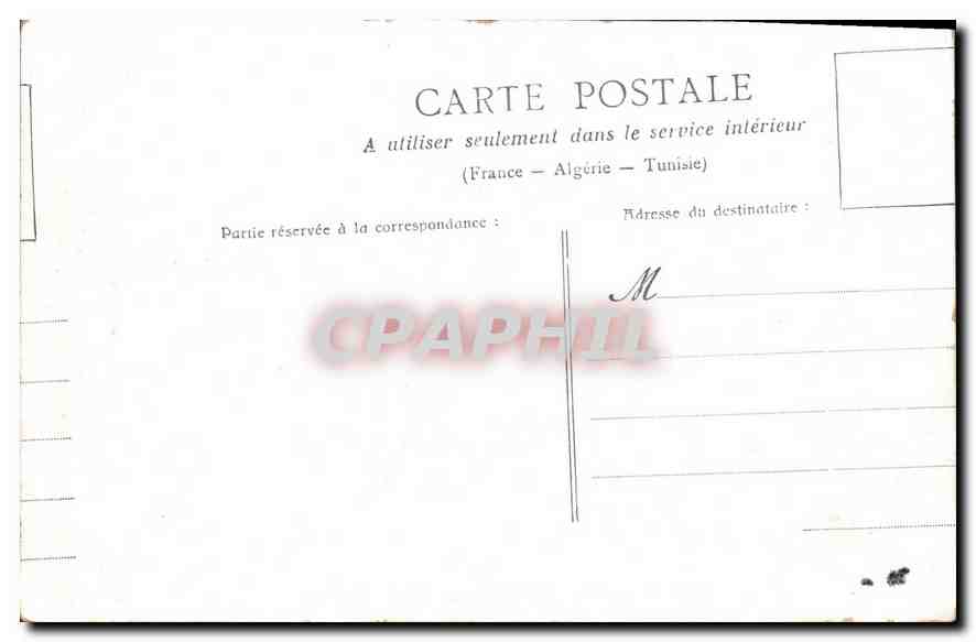 CPA Paris Ile St Louis Notre Dame  — Verso