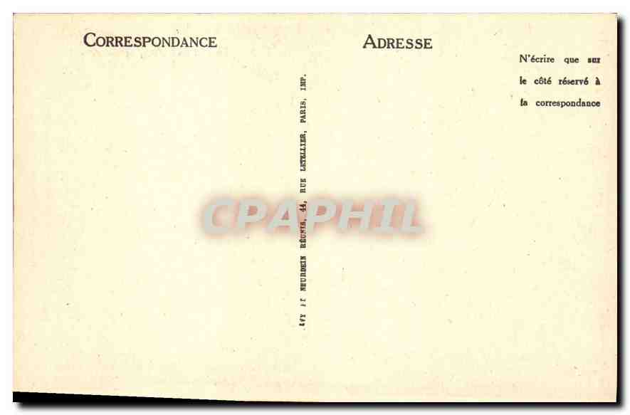 CPA Paris L'Eglise St Germain l'Auxerrois Porche Exterieur  — Rückseite