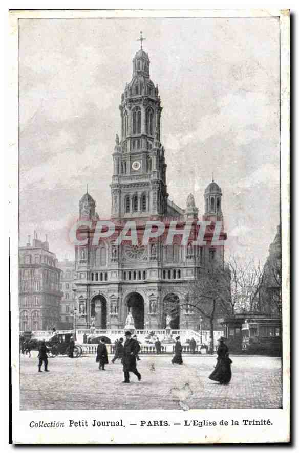 CPA Paris L'Eglise de la Trinite 