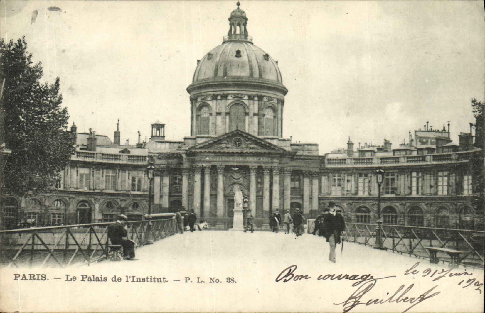 CPA Paris Le Palais de l'Institut 