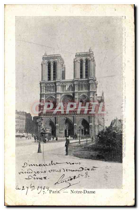 CPA Paris Notre Dame 