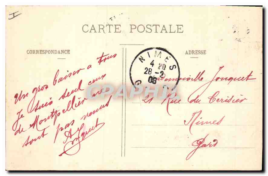 CPA Paris L'Eglise Notre Dame  — Verso
