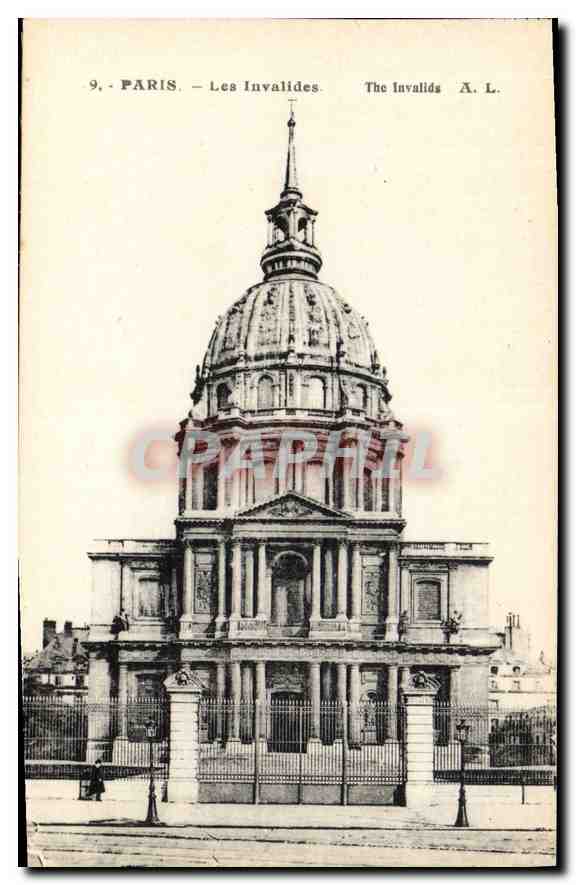 CPA Paris Les Invalides 