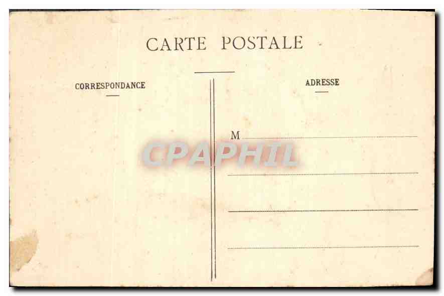 CPA Paris Ministere de la Guerre Boulevard St Germain  — Rückseite