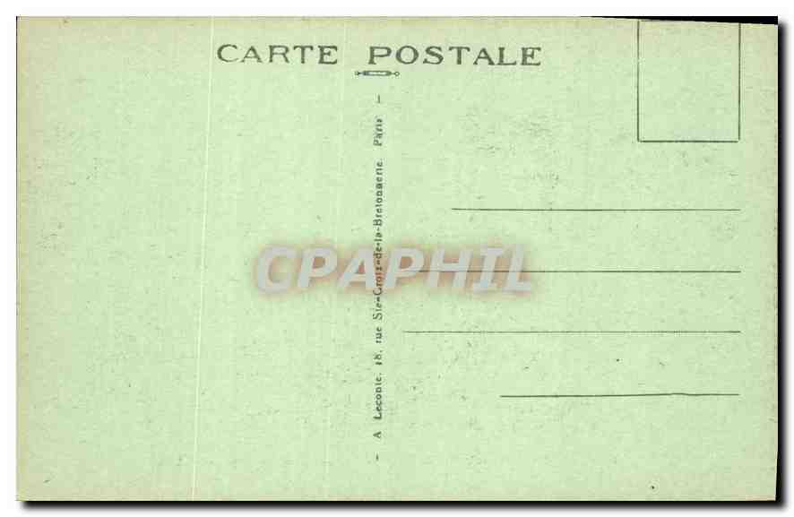 CPA Paris Tombeau de Napoleon  — Rückseite