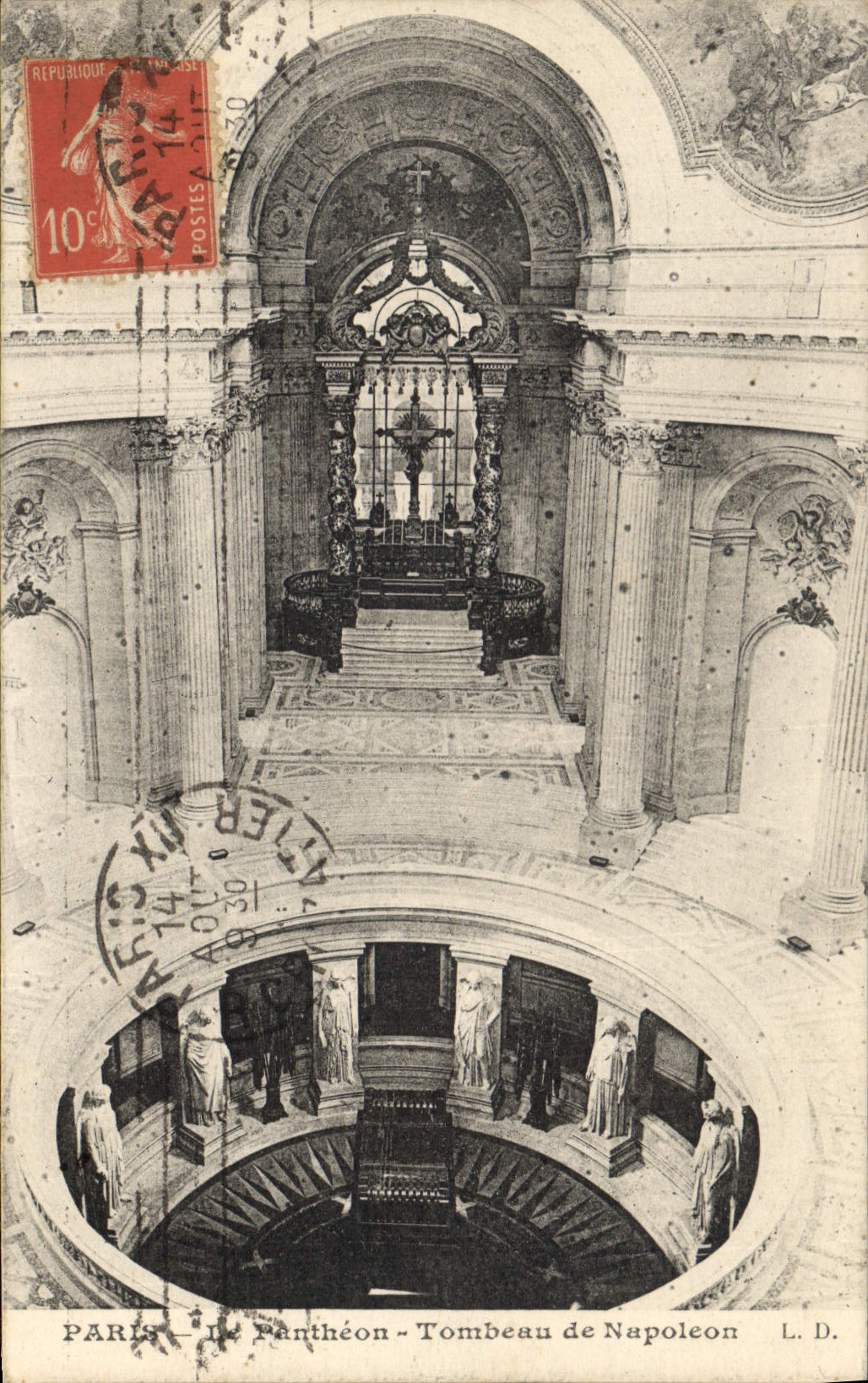 CPA Paris Pantheon Tombeau de Napoleon 
