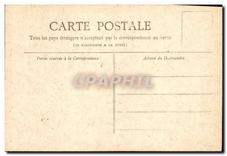 CPA Paris Eglise Saint Etienne du Mont  — Verso