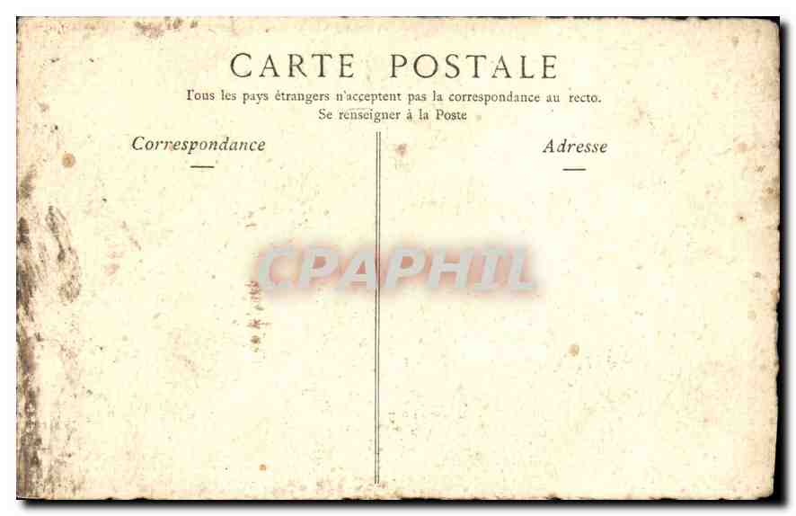 CPA Veue done des portes de la St Denis du cofte de Paris  — Verso