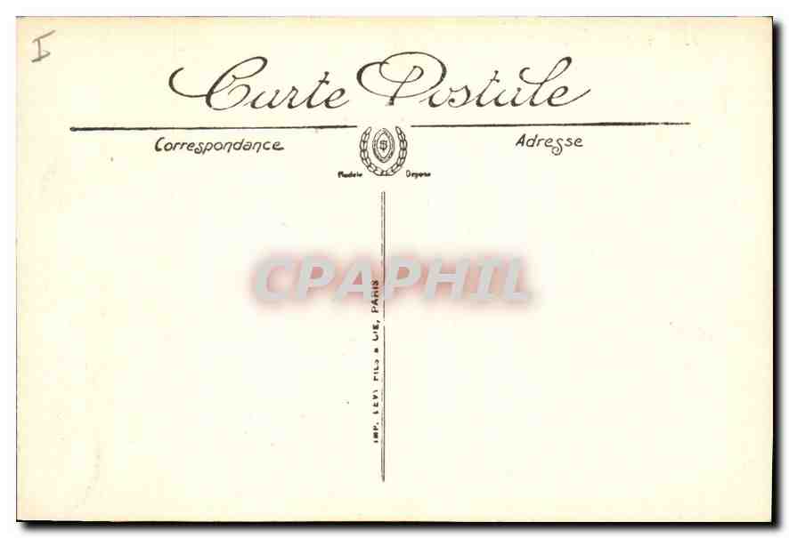 CPA Paris Notre Dame et le Pont  — Rückseite