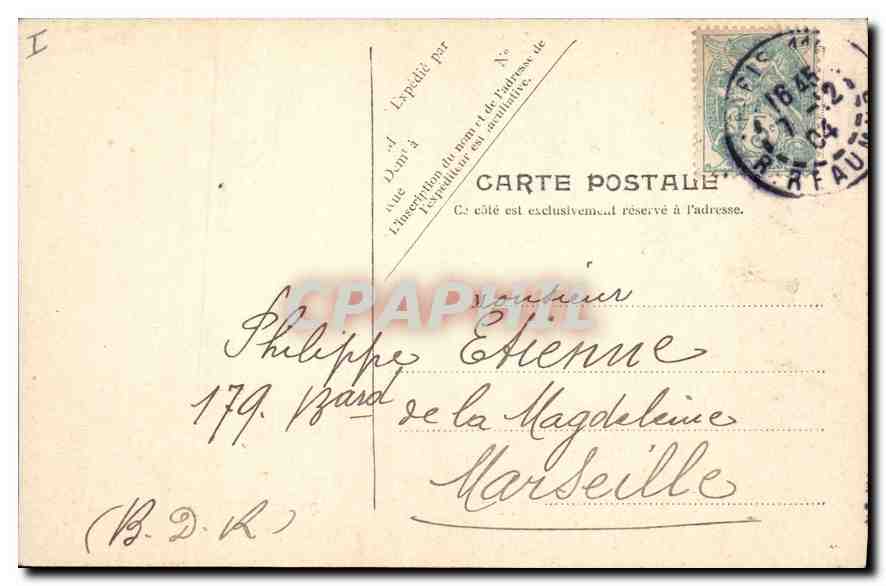 CPA 20 Septembre 1792 Bataille de Valmy  — Rückseite