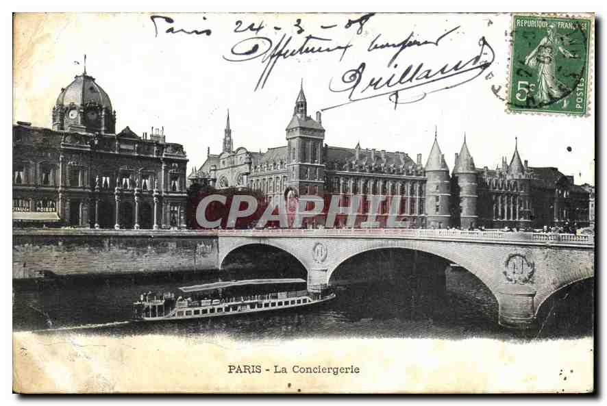 CPA Paris La Conciergerie 