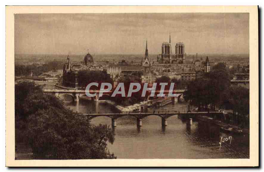 CPA Paris La Cite Notre Dame 
