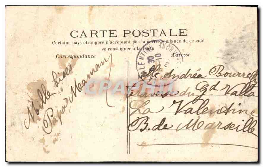 CPA Paris Le coup de Canon de midi au Palais Royal  — Rückseite