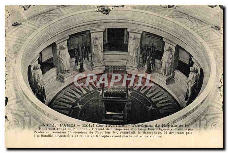 CPA Paris Hotel des Invalides Tombeau de Napoleon I 