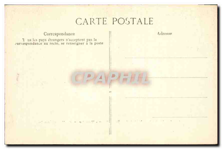 CPA Paris Hotel des Invalides Tombeau de Napoleon I  — Rückseite