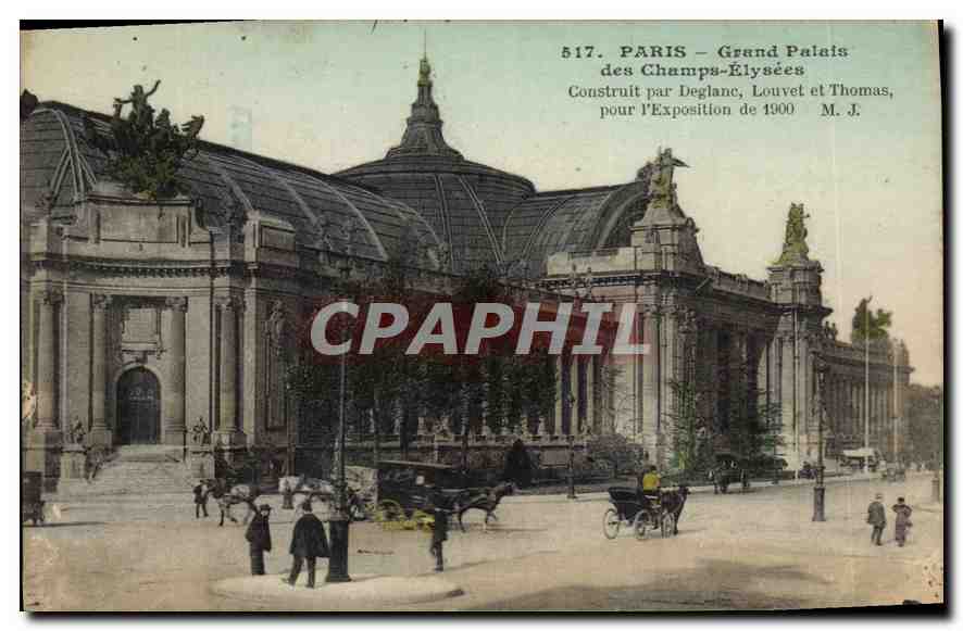 CPA Paris Grand Palais des Champs Elysees 