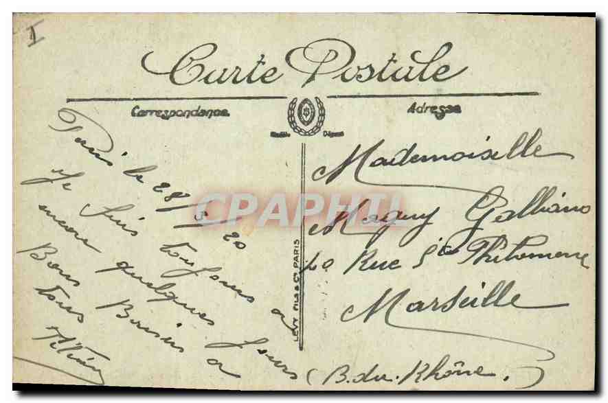 CPA Paris Le Luxembourg La Fontaine de Carpeaux  — Rückseite