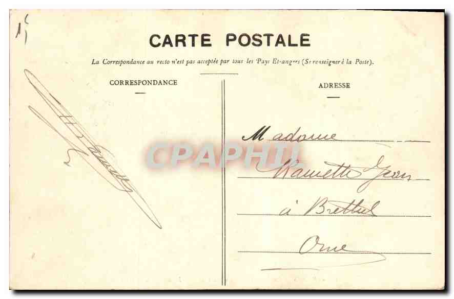 CPA Paris Le Lac et l'Ile au Bois de Boulogne  — Rückseite