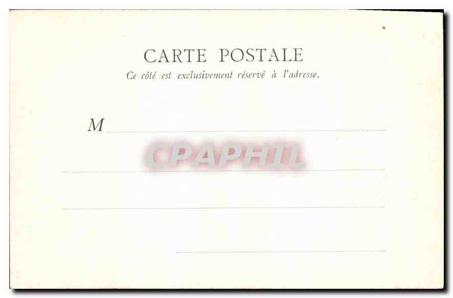 CPA Paris Eglise Saint Sulpice  — Verso