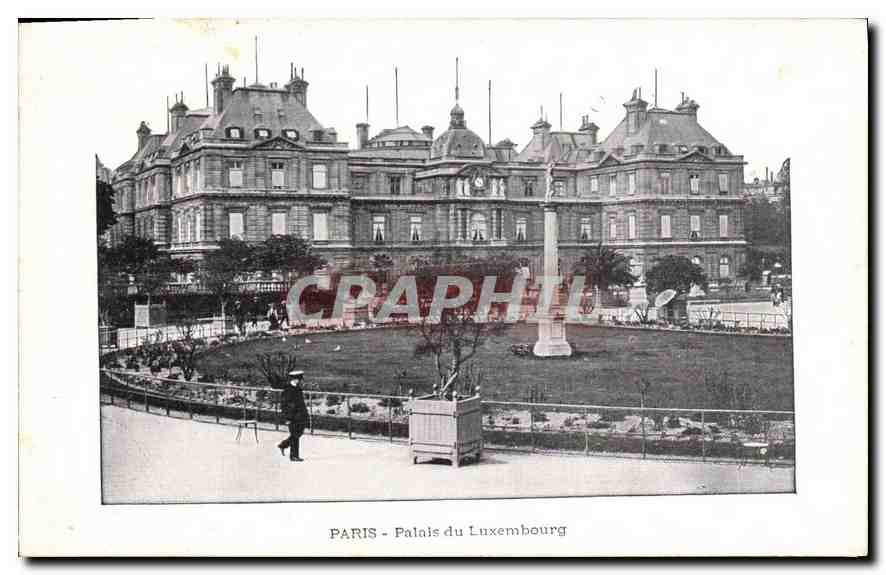 CPA Paris Palais du Luxembourg 