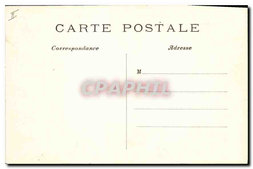 Paris – Bois de Boulogne – Le Palais et les Jardins de Bagatelle — C. M. n°362 — Rückseite