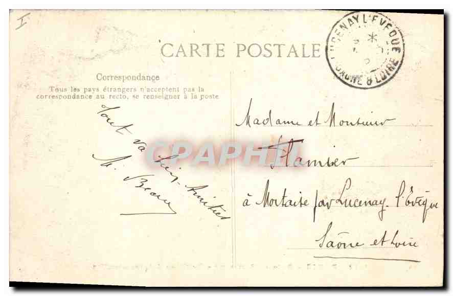 CPA Paris Bois de Boulogne Pavillon d'Armenonville  — Rückseite