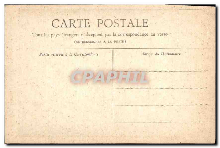 CPA Paris L'Eglise de la Trinite  — Rückseite