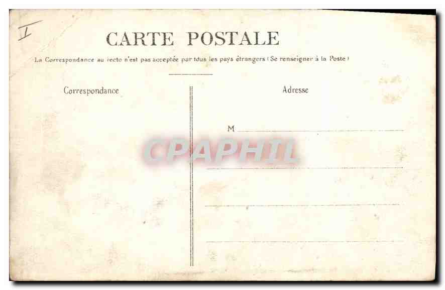 CPA Paris Le Grand Palais  — Rückseite