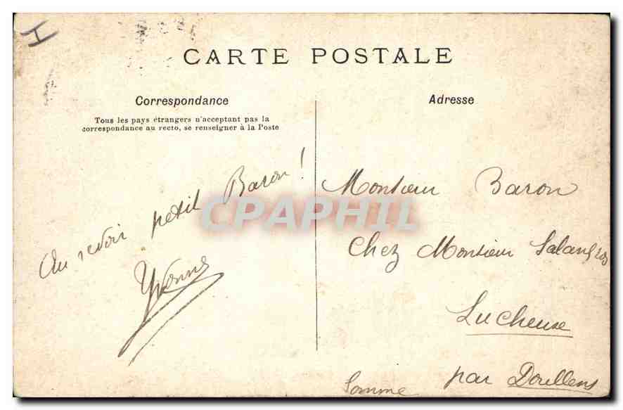 CPA Paris St Germain  — Rückseite