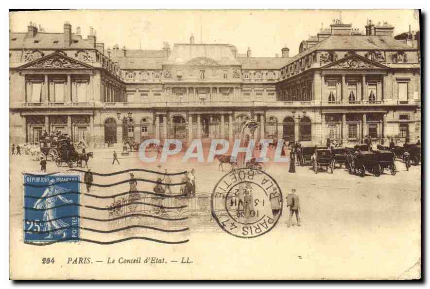 CPA Paris Le Conseil d'Etat 