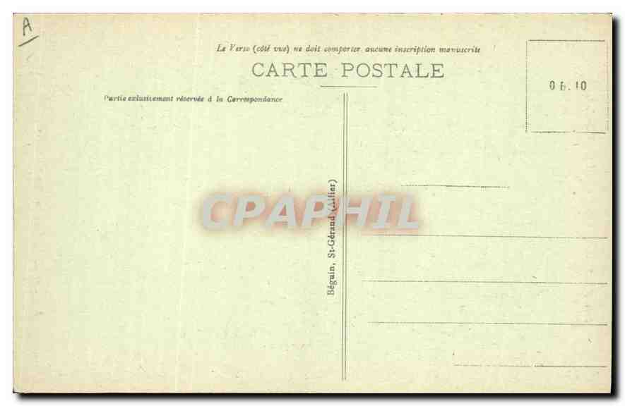 CPA Le Puy Rue Saint Georges  — Rückseite
