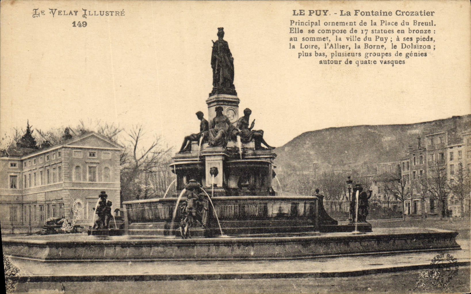 CPA Le Puy La Fontaine Crozatier 