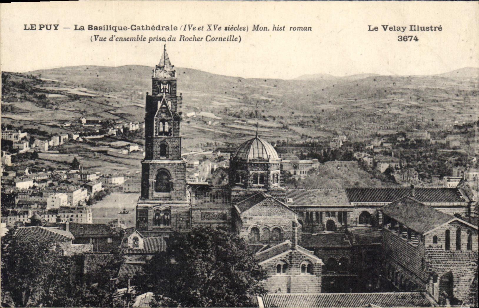 Le Puy — La Basilique-Cathédrale (IVe et XVe siècles) — Le Velay Illustré 3674
