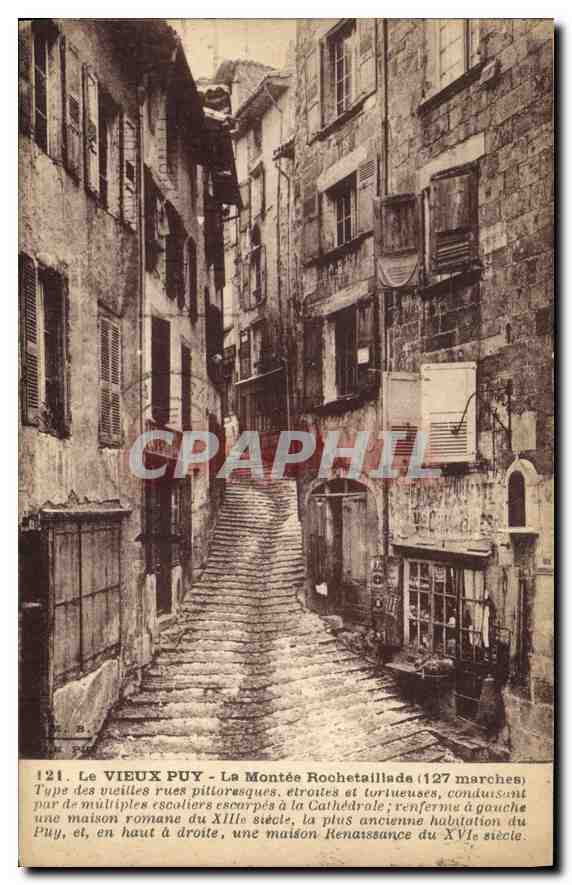CPA Le Vieux Puy La Montee Rochetaillade 