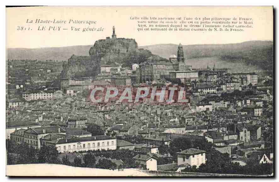 Le Puy — Vue générale — La Haute-Loire Pictorique