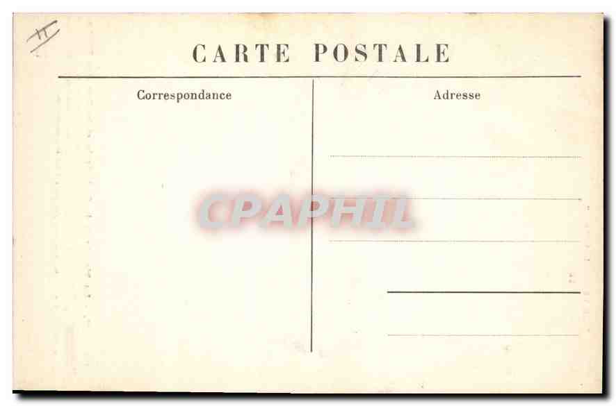 CPA Le Puy La Montee de la Cathedrale et la Rue des Tables  — Rückseite
