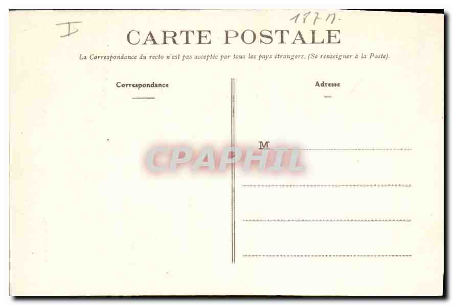 CPA Le Puy Hte Lr Le Rocher St Michel d'Aiguilhe  — Rückseite
