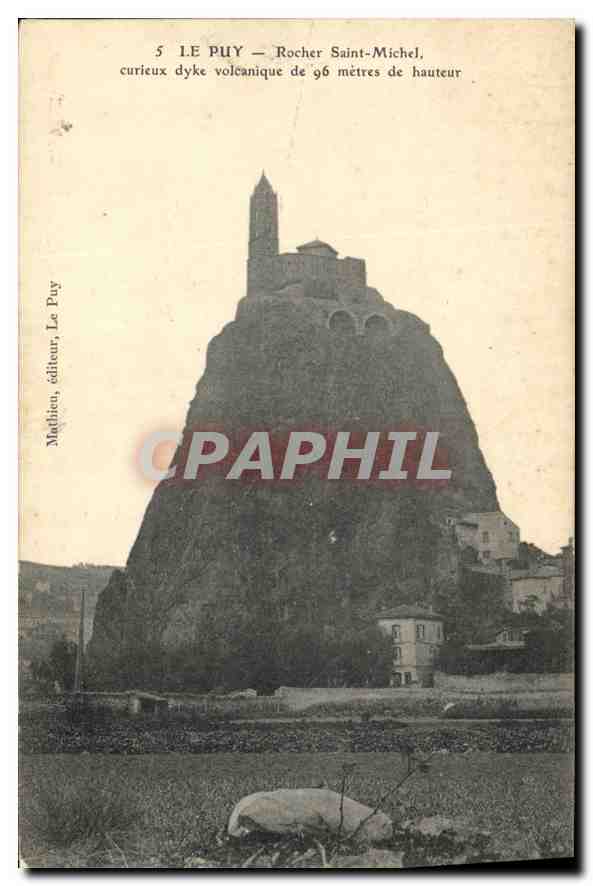 CPA Le Puy Rocher Saint Michel 