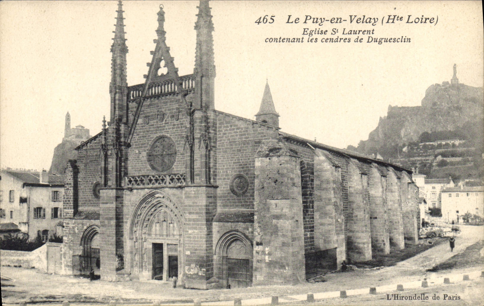 Le Puy-en-Velay (Haute-Loire) — Église Saint-Laurent — L'Hirondelle de Paris, n°465