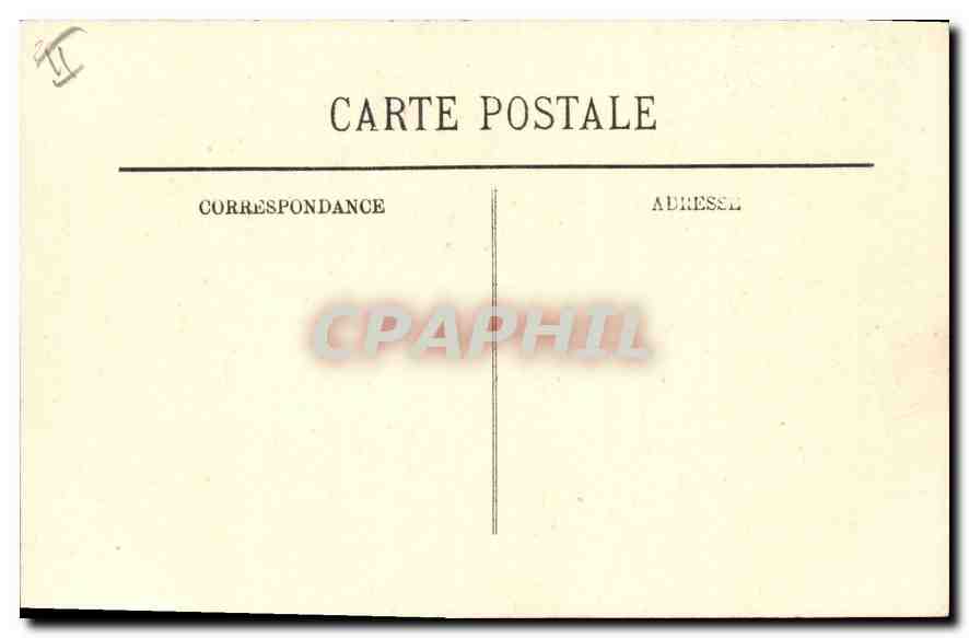 CPA Le Puy Le Rocher Saint Michel  — Rückseite